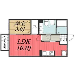 千葉県千葉市中央区椿森5【アパート】の間取り