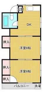 アイケイハイム東酒々井【1階】の間取り