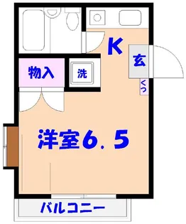 エルメゾン菅野【1階】の間取り