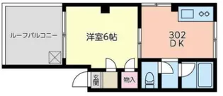 ネオプラザ平塚【3階】の間取り