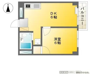 カルム【2階】の間取り