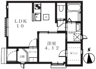 東京都板橋区上板橋2【一戸建】の間取り