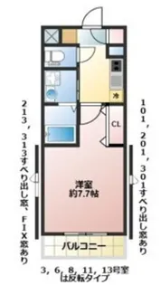 ヴァンヴェール オマージュII【1階】の間取り