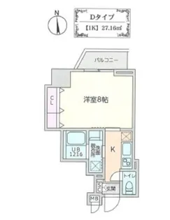 CAVE YUSHIMA【3階】の間取り