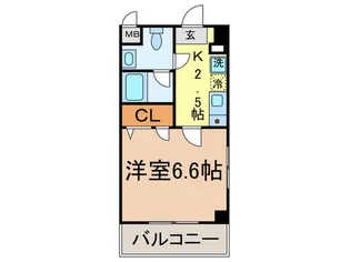 ラテルドムス【3階】の間取り