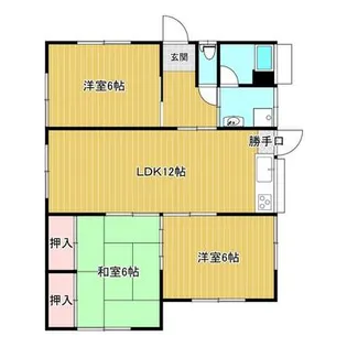 鹿児島県鹿屋市寿5【一戸建】の間取り