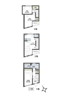 TheSiesta武蔵藤沢の間取り