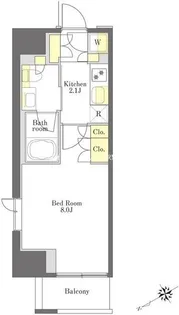 東京都台東区柳橋2【マンション】の間取り