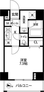 グラントゥルース本郷【3階】の間取り