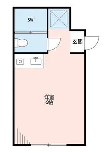 エムズ東船橋【1階】の間取り