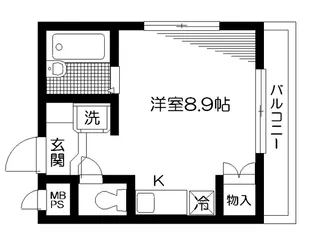 フォレストバレー【2階】の間取り