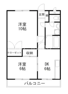 Life館羽ノ浦I【2階】の間取り