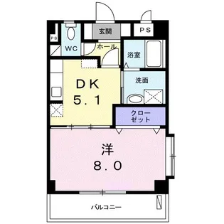 ESTOY buscando【3階】の間取り