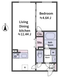aLATO OyamaII【4階】の間取り