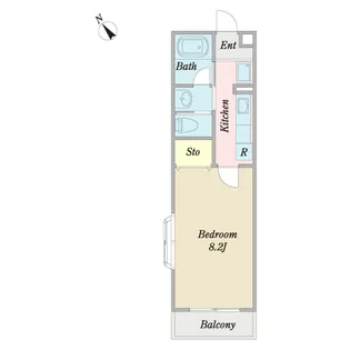 東野壱番館【2階】の間取り
