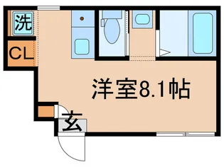 ベレガンス船橋VII【1階】の間取り