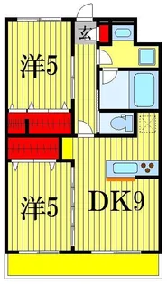 V-ROOM幕張本郷【3階】の間取り