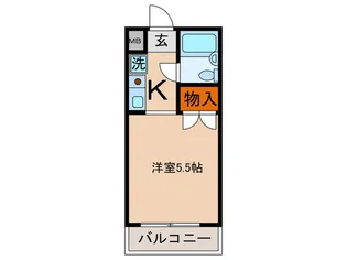 サンパレス【2階】の間取り