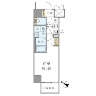 シエル白山 B館【3階】の間取り