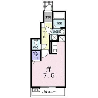 シュティル森崎【1階】の間取り