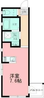 ボレロ橋本【1階】の間取り