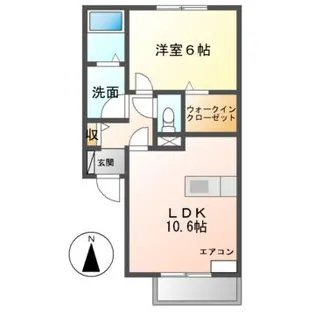 グランドソレーユ【2階】の間取り