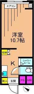 山王アーバンライフ【10階】の間取り