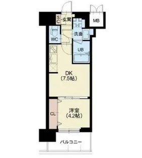 Splendide NAMBAIII【12階】の間取り