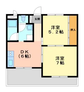 加藤ビル【5階】の間取り
