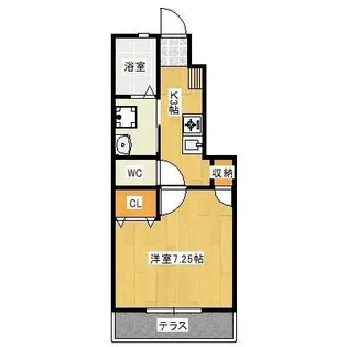 パシフィコC棟【1階】の間取り
