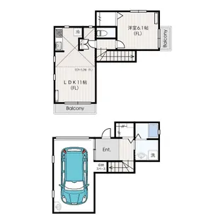 AlivioIIの間取り