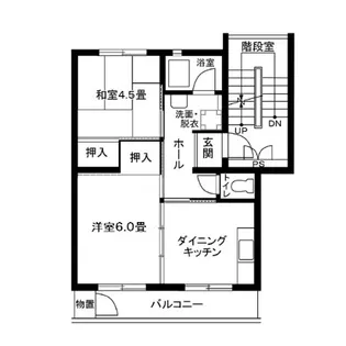 戸塚深谷24号棟【3階】の間取り