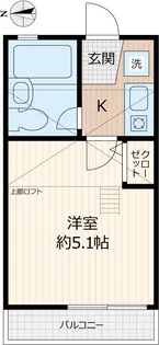 G・Aヒルズ西谷【2階】の間取り