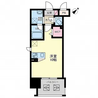 Der Glanz.Y2 比治山【7階】の間取り