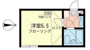 ネオステージ大倉山B【2階】の間取り