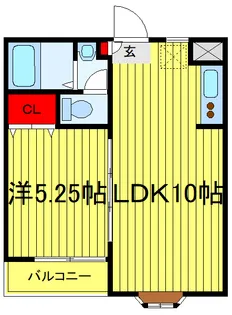 ルミエール町屋【3階】の間取り