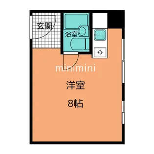 音羽小峰マンションズ【3階】の間取り