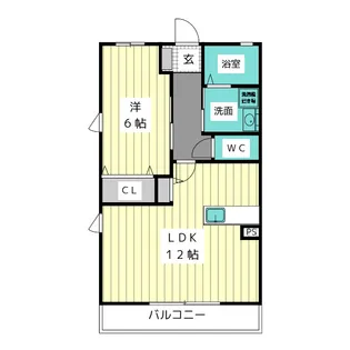 セント フォレスト【2階】の間取り