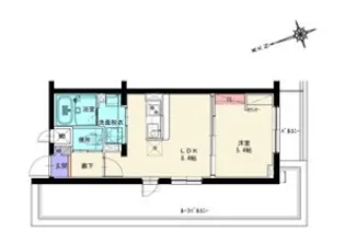 Gran Lounge Akagi【5階】の間取り