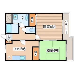 セルブランS【3階】の間取り