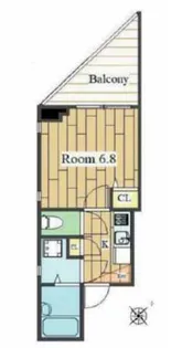 スカイコート早稲田壱番館【12階】の間取り