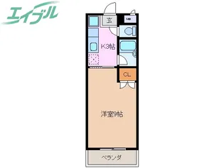 ユーミーレインボー【2階】の間取り