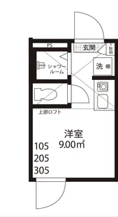 スマイエ北新宿【2階】の間取り