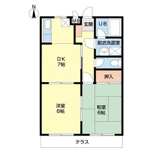 ボヌール コート【2階】の間取り