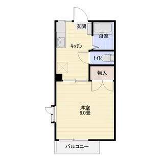 アーバン元今泉【1階】の間取り