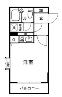 オリンポス大森【2階】の間取り
