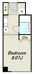 ガーデンヒルズ聖蹟桜ヶ丘【2階】の間取り