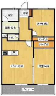 サウザンド・クレイン【2階】の間取り