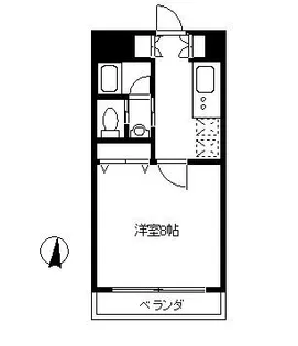 フレンディ茅ヶ崎【2階】の間取り