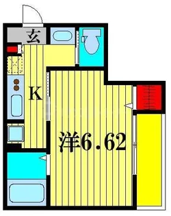 カクタス高砂【2階】の間取り